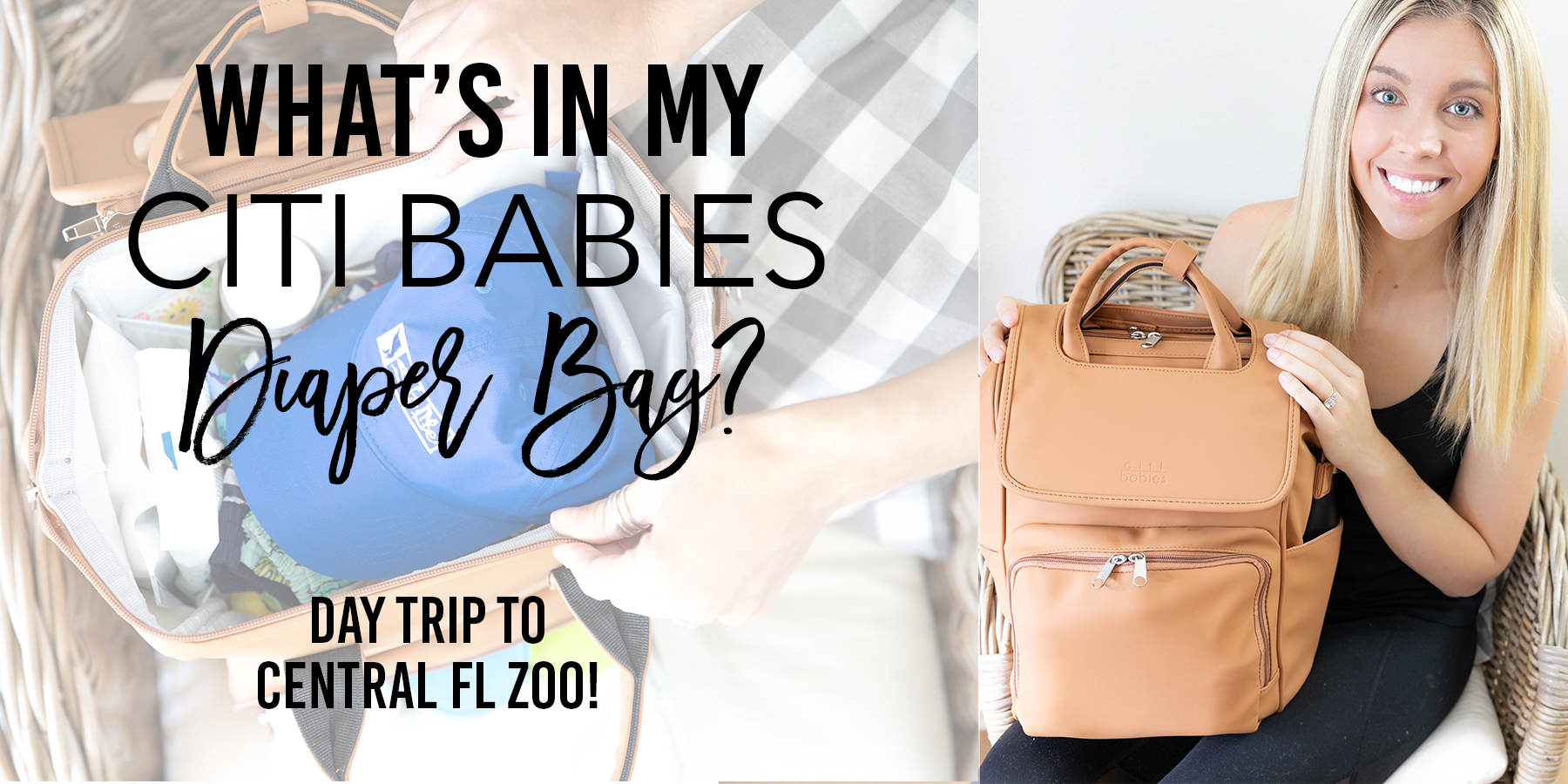 What’s in My Citi Babies Diaper Bag? | Day Trip to Central FL Zoo!