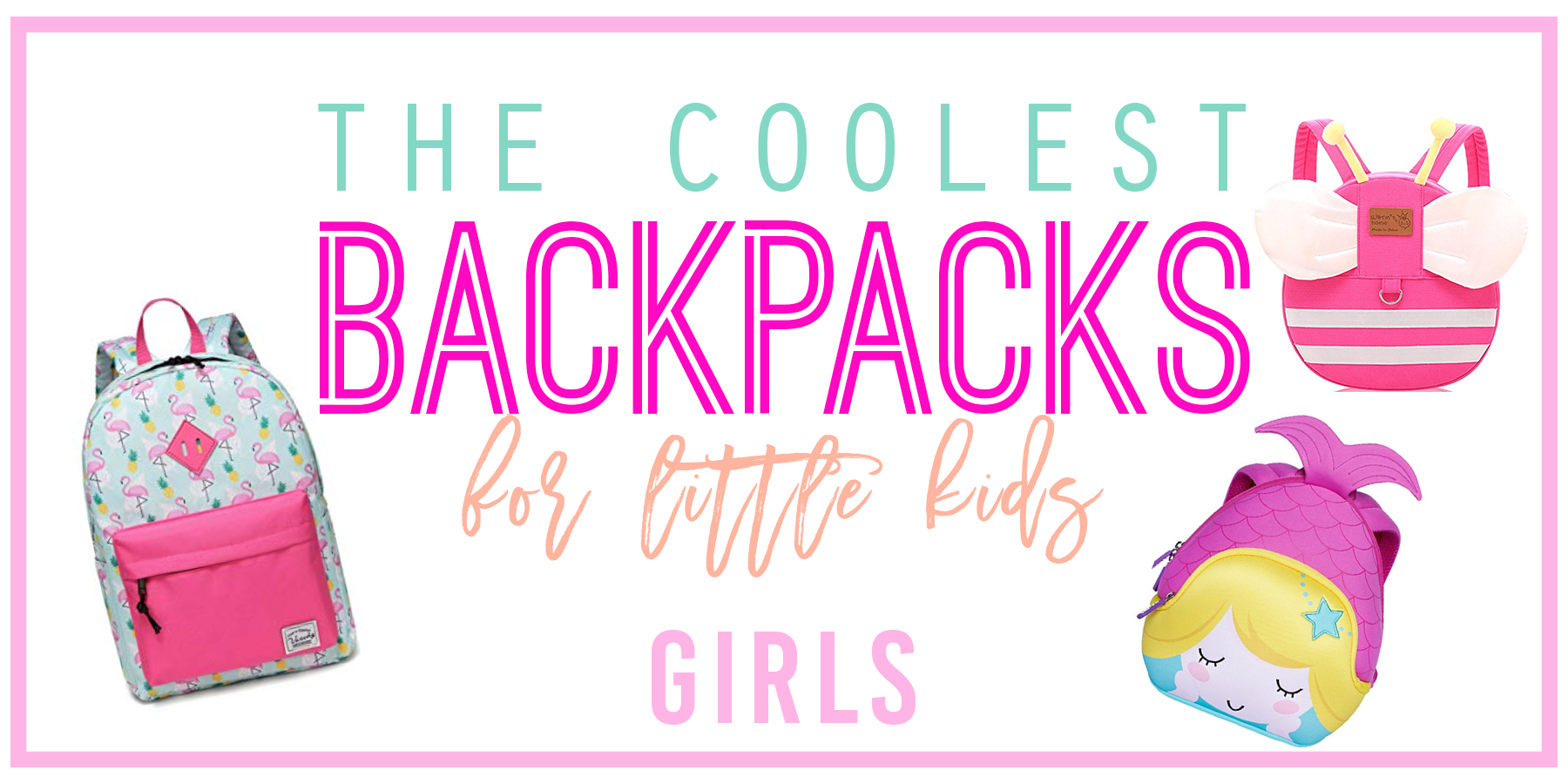 girls backpacks header