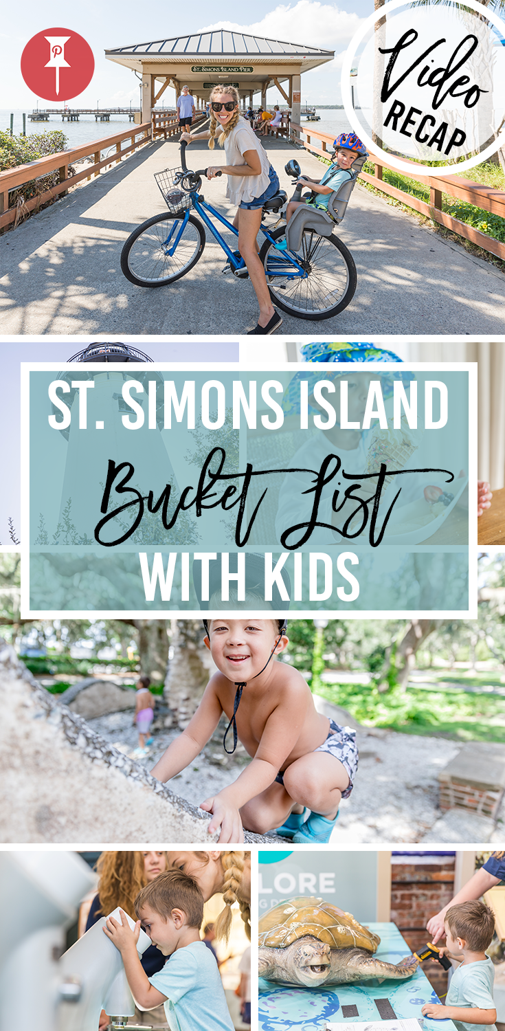 St. Simons bucket list!! Visit St. Simons Island with Kids! Give your kids the vacation of a lifetime on St. Simons Island! #stsimons #kingandprinceresort #stsimonsbucketlist #familytravel #travelwithkids #familybucketlist