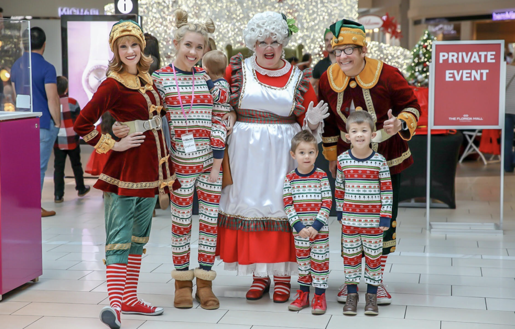 Florida Mall Santa Photos