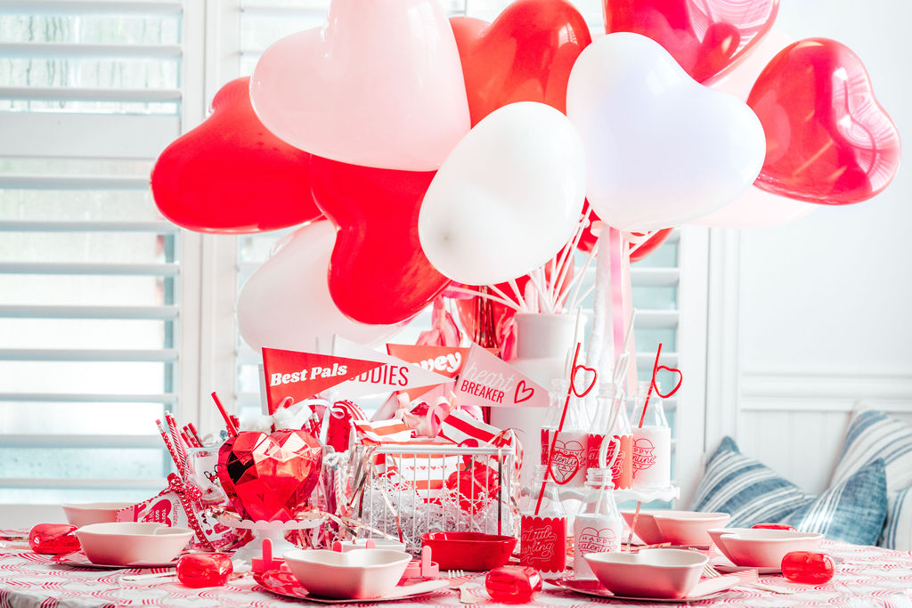 Throw the BEST Valentine’s Day Party | FREE Printable Party Pack!