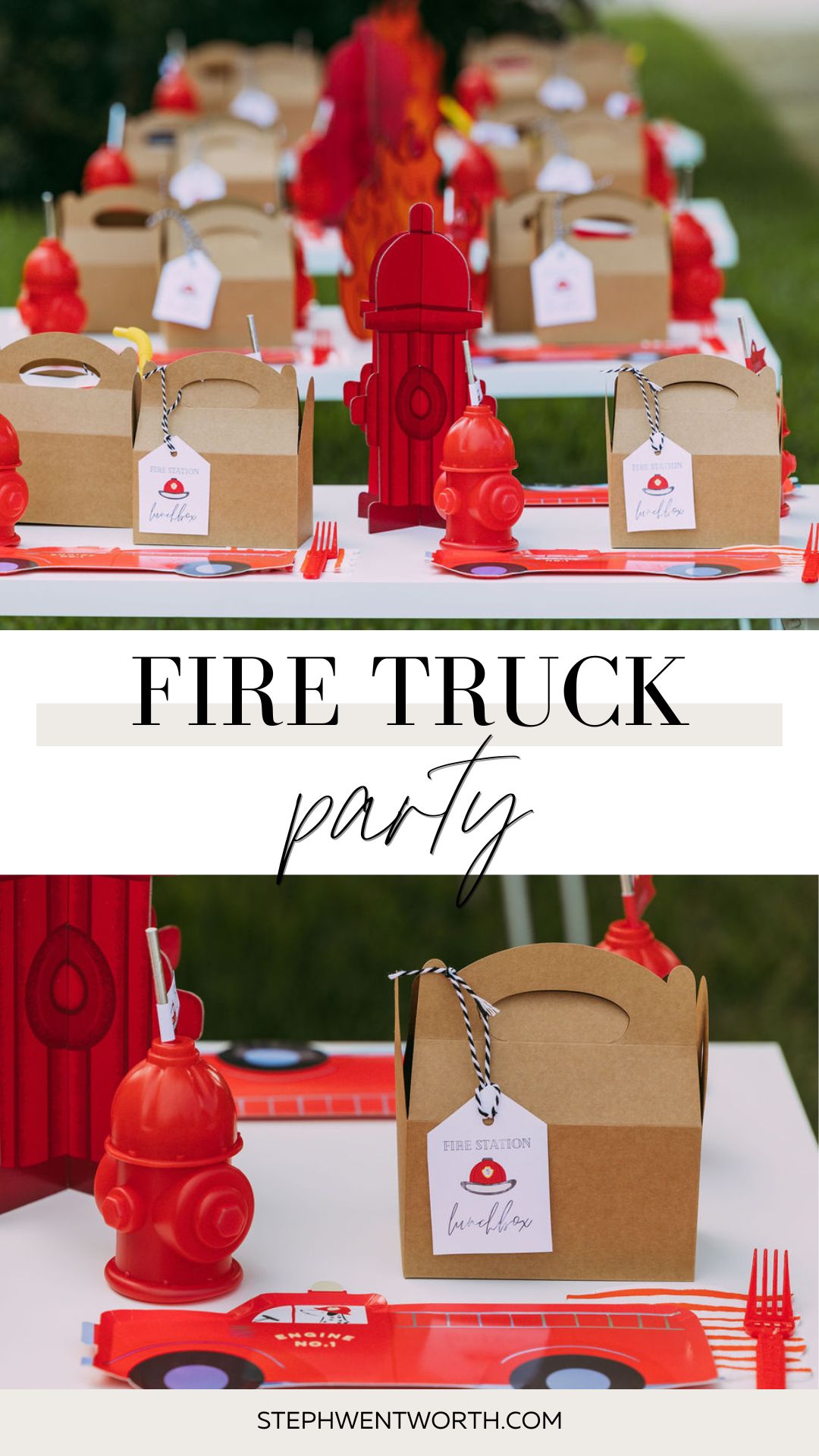 Fire Truck Party Ideas