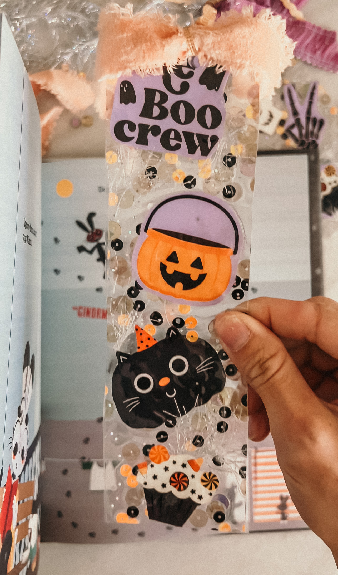 DIY Halloween Book Mark