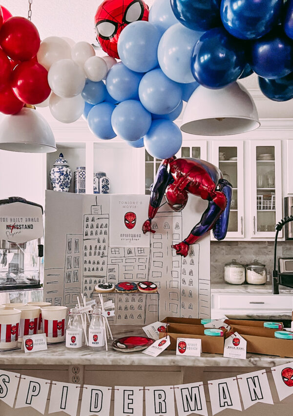 Spiderman Party Movie Night
