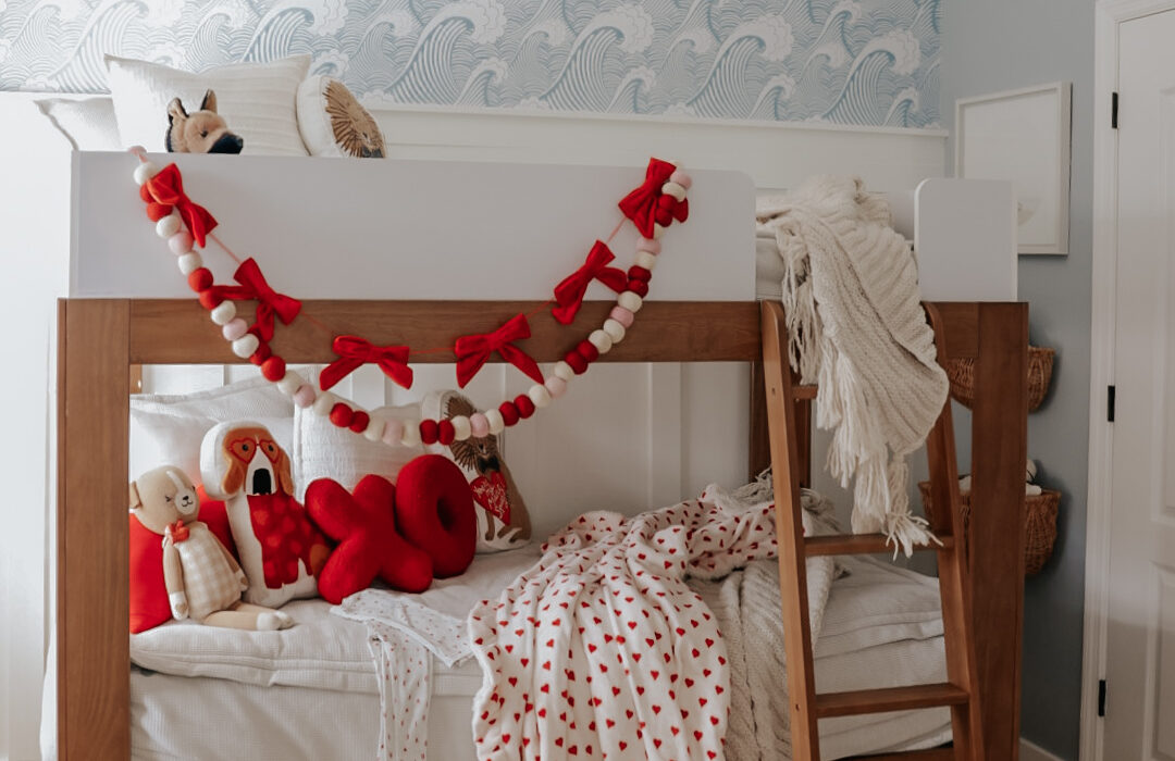 Valentine’s Day Kids Bedroom Decor
